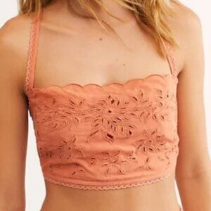 NWT Cassandra Crop Bralette Crop Top - Bronze - Size XS